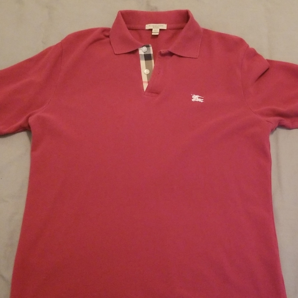 Burberry Mens Polo Shirt